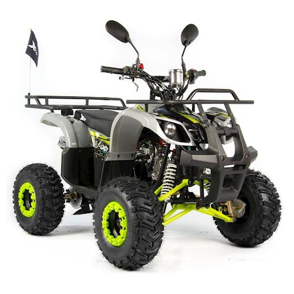 QUAD XTR 006/7  125cc 1+1  SZARO-LIMONKOWY