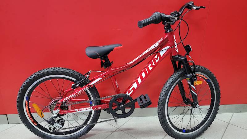 ROWER STORM RACER 20" 10.5" VBR CZERW-ŻÓŁT-CZAR