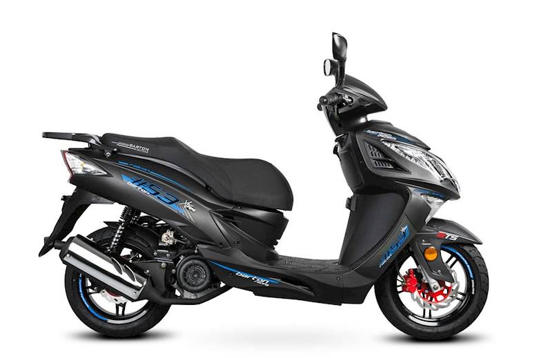SKUTER BARTON FALCON 125 2021 CZARNO-NIEBIESKI