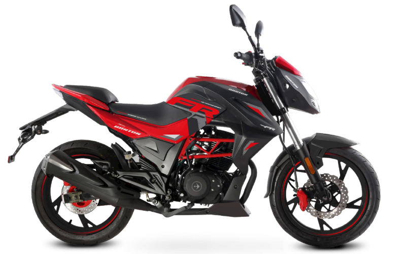 MOTOROWER BARTON FR 50 2021 CZARNO-CZERWONY