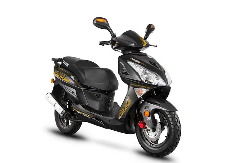 SKUTER BARTON FALCON 125 2021 CZARNO-ZŁOTY