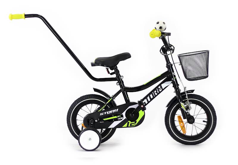 ROWER STORM ROCKET 12" 1B CZARNO-ŻÓŁTO-BIAŁY