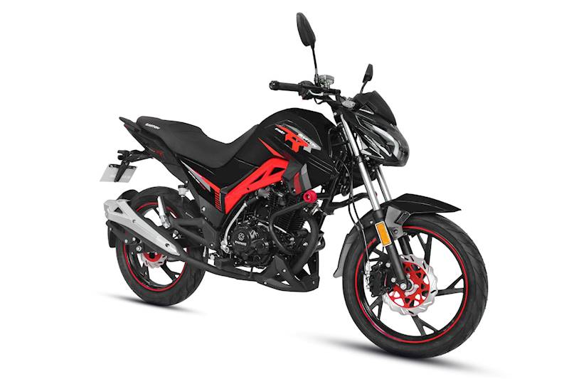 MOTOCYKL BARTON STREET-R 125 2023 CZARNO-ZIELONY