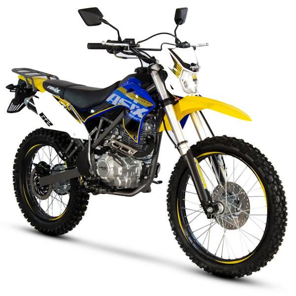 CROSS ASIX DEFENDER 250cc 21/18" ŻÓŁTO - NIEBIESKI