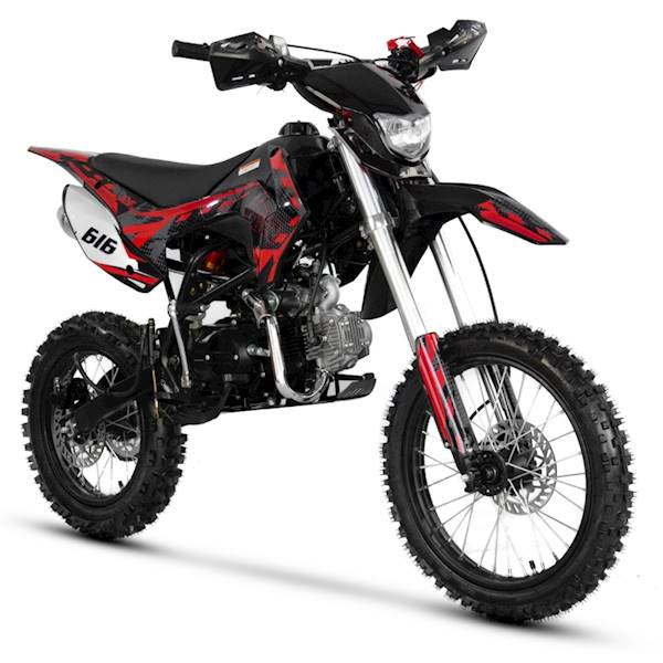CROSS XTR 616 17/14"  E-START CZARNO-CZERWONY