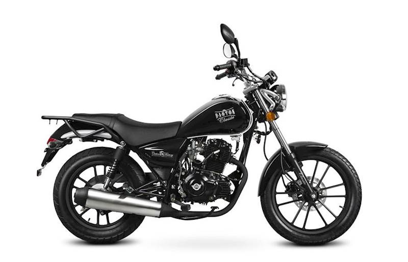 MOTOCYKL BARTON CLASSIC 125cc 2023 CZARNY