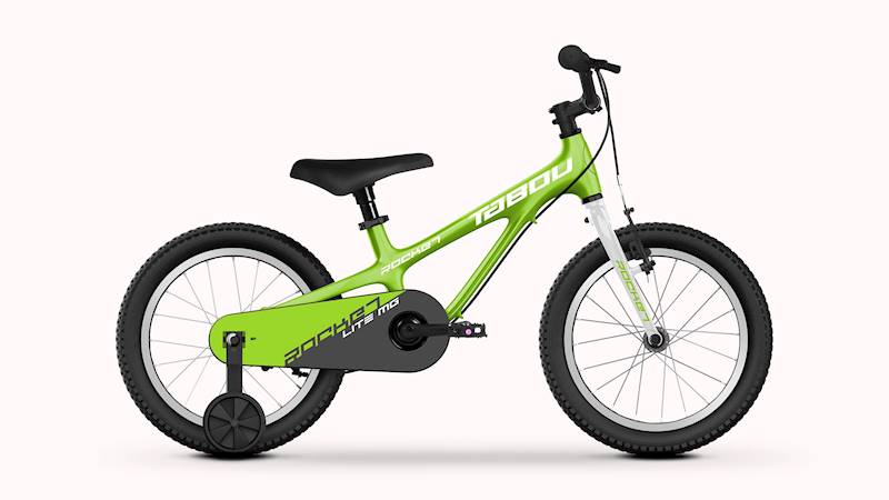 ROWER TABOU 18 ROCKET LITE MG lime /white