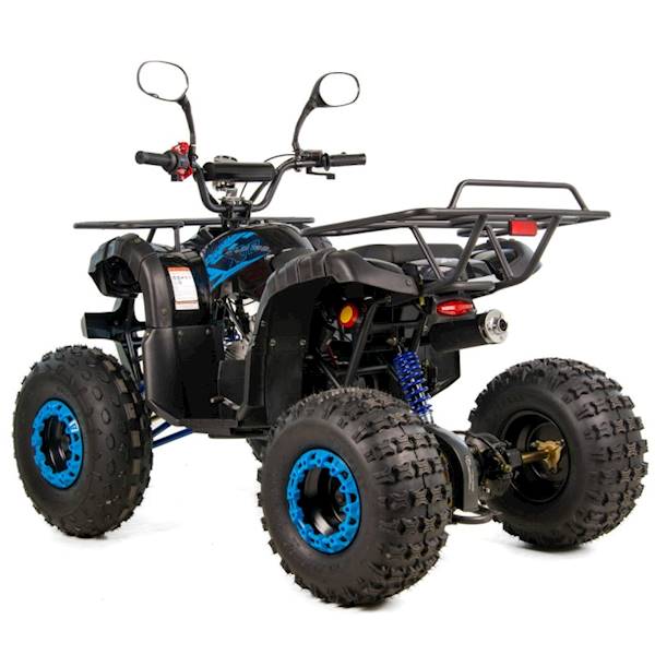 QUAD XTR 006/8  125cc 3+1  CZARNO-NIEBIESKI