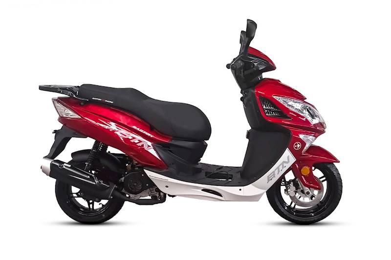 SKUTER BARTON FALCON 125 2023 CZERWONO-BIAŁY