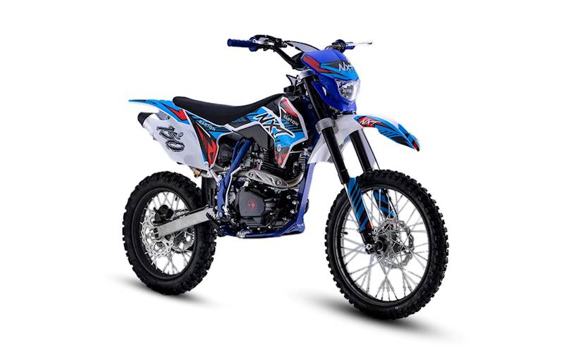CROSS BARTON NXT 150CC CZERWONO -  NIEBIESKI