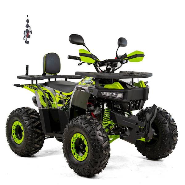 QUAD XTR 017/8 PRO STORM 125 1+1 SZARO LIMONKOWY