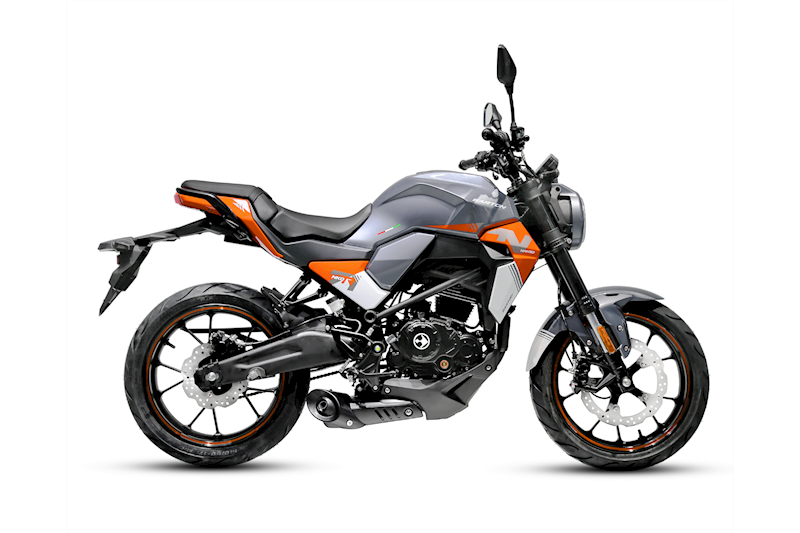 MOTOCYKL BARTON NAKED 125 2024 POMARAŃCZOWY