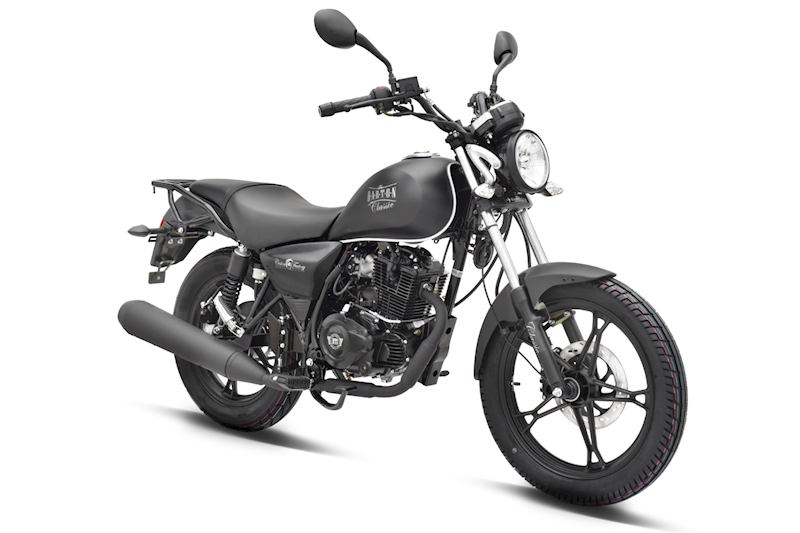 MOTOCYKL BARTON CLASSIC 125 2024 CZARNY MAT
