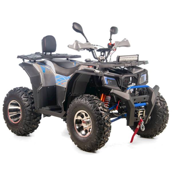 QUAD XTR 019/10 PRO FARMER 250 1+1 SZARO NIEBIESKI
