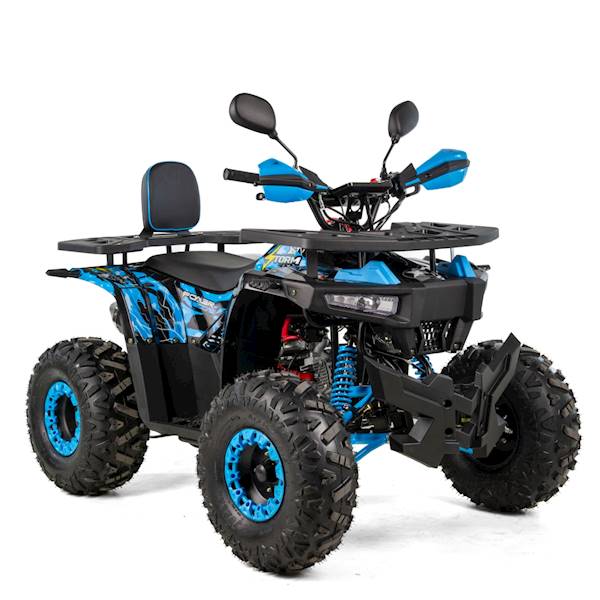 QUAD XTR 017/8 PRO STORM 125 1+1 CZARNO-NIEBIESKI