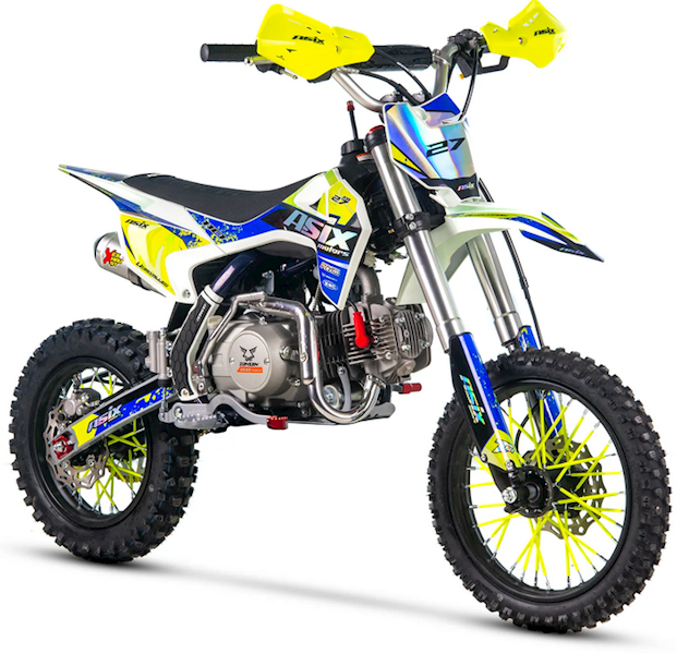 CROSS ASIX XB27 125CC 14/12 NIEB-LIMONKA + LAMPA
