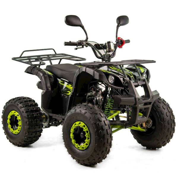 QUAD XTR 006/8 125cc 1+1 CZARNO LIMONKOWY