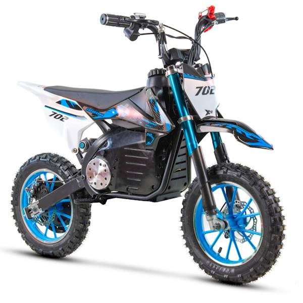 MINI CROSS XTR E-702 1000W 10/10 CZARNO-NIEBIESKI