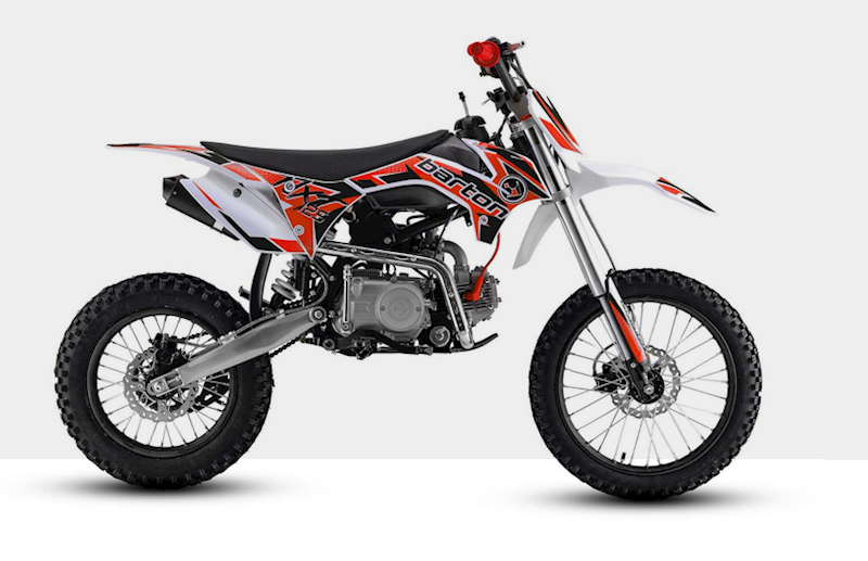 CROSS BARTON NXT 125CC 17/14 2025 CZERWONY