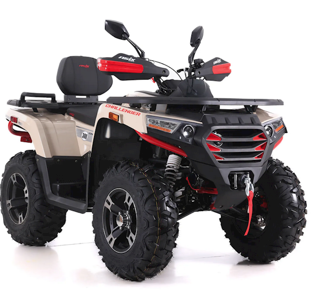 ATV ASIX CHALLENGER EEC300 12 2+1 PIASKO-CZERWONY