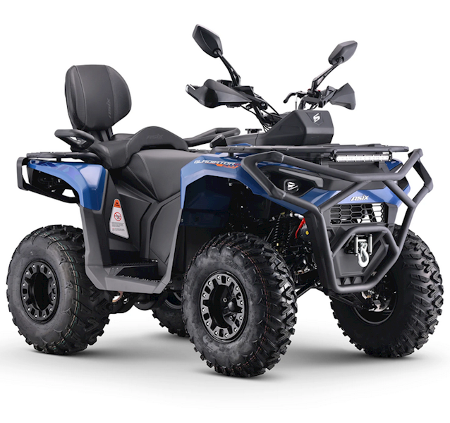 QUAD ASIX GLADIATOR 200 10 1+1 NIEBIESKO-POMARAŃCZ