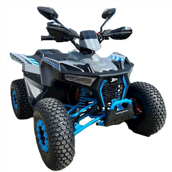 QUAD XTR 022/8 PRO SHARK 125 1+1 SZARO-NIEBIESKI