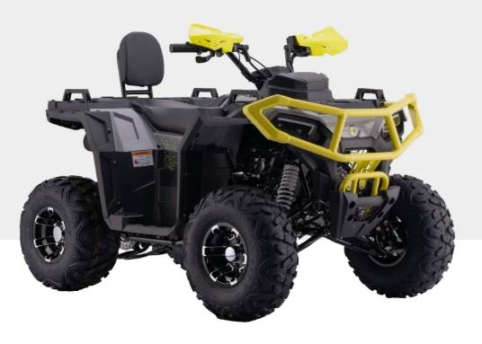 ATV Barton Dirtman 125 2026 szaro - zielony