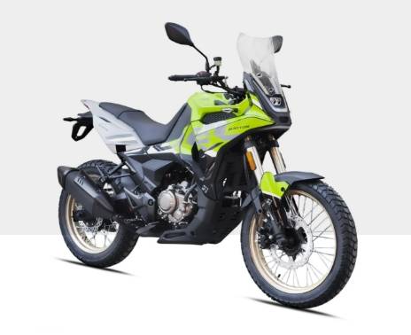 Motocykl Barton DuelX 125 zielony