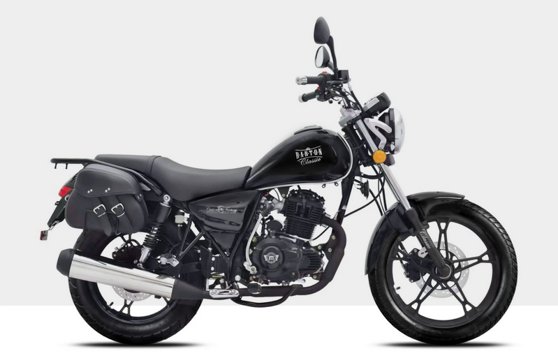 Motocykl Barton Classic 125 2026 czarny połysk