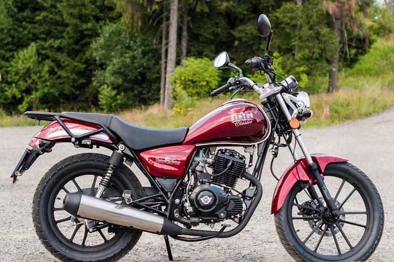 MOTOCYKL BARTON CLASSIC 125CC 2026 CZERWONY