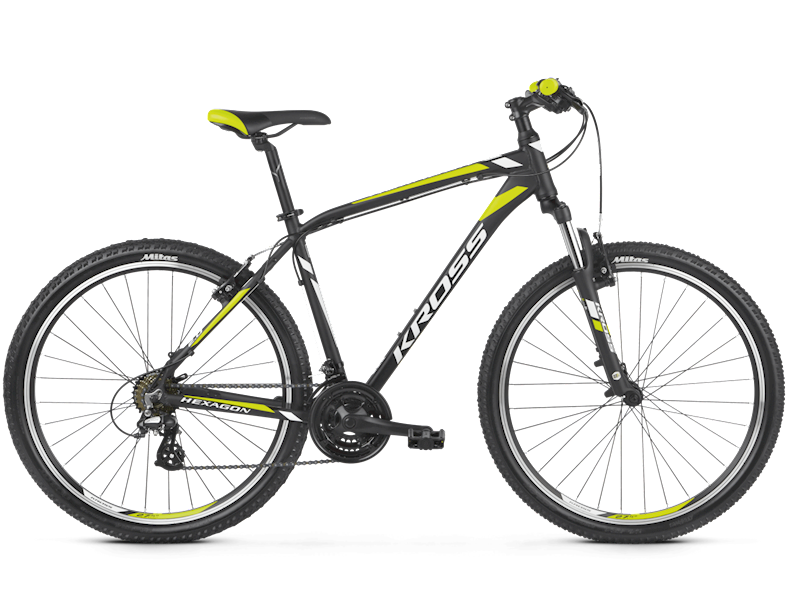 ROWER KROSS HEXAGON 2.0 27 L 2019 srebrno-czerw-bi
