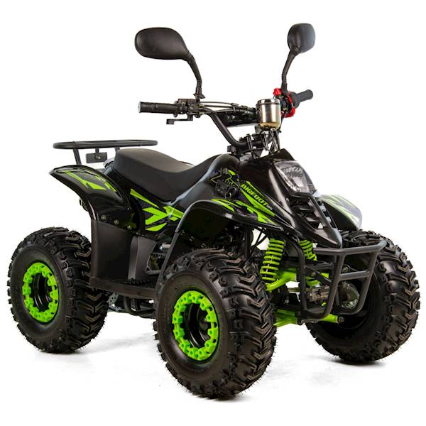 QUAD XTR 001/7/ BIG FOOT 1+1 CZARNO-LIMONKOWY