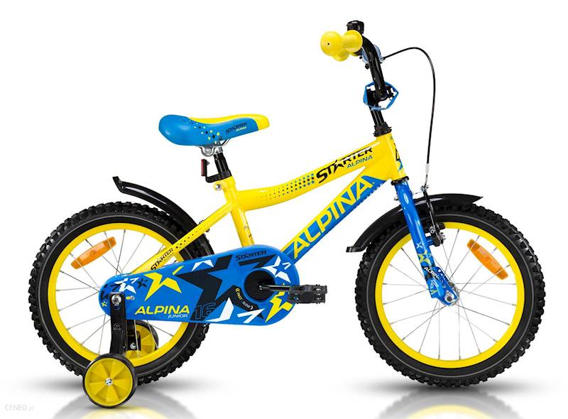 ROWER ALPINA Starter 16" yellow