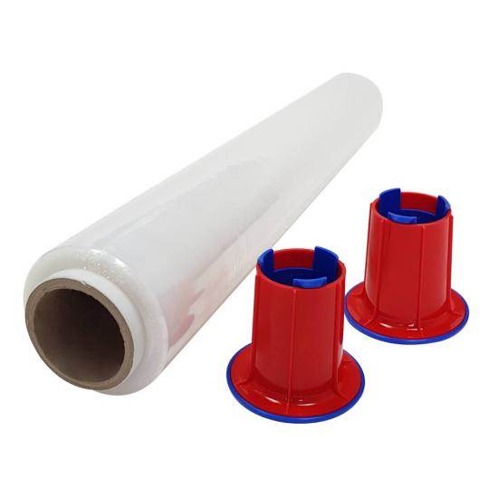 dyspenser do folii stretch plastikowy cz-nieb