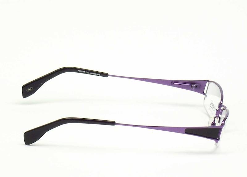 Oprawa okularowa VD1108 C02 Verdi - purpura/czarny
