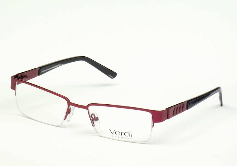 Oprawa okularowa VD1113 C03 Verdi - burgund/czarny