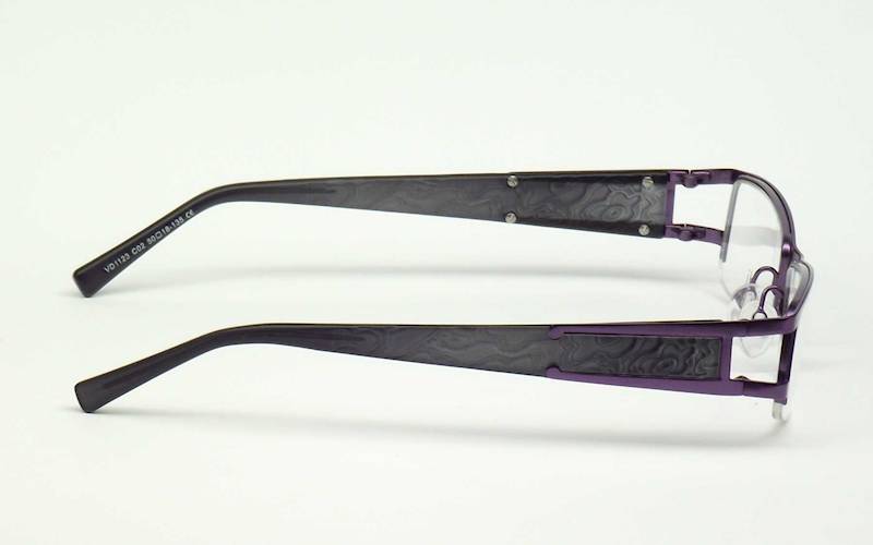 Oprawa okularowa VD1123 C02 Verdi - purpura/czarny