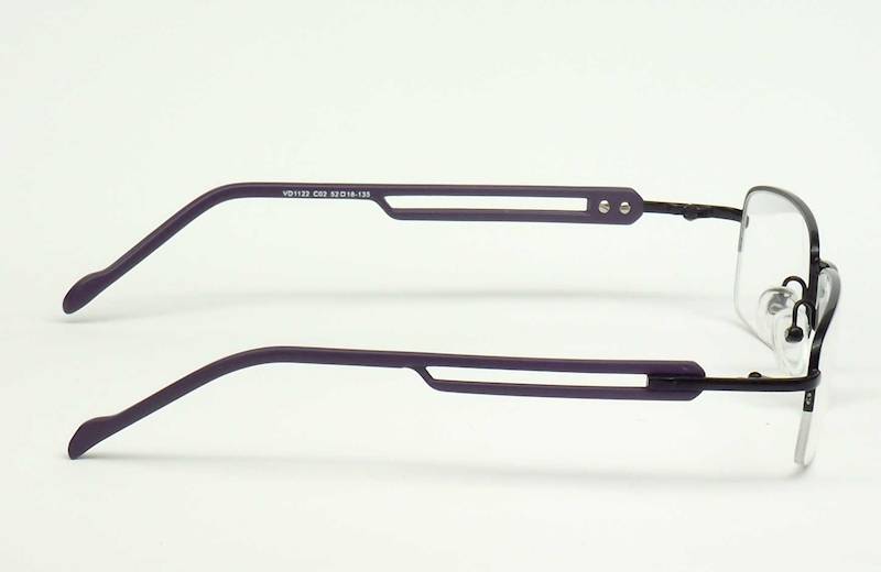 Oprawa okularowa VD1122 C02 Verdi - czarny/purpura