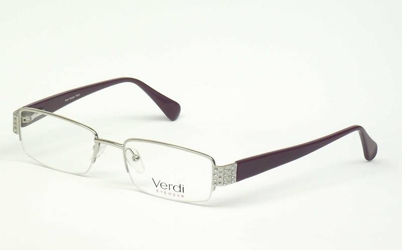 Oprawa okularowa VD1120 C02 Verdi - srebro/purpura
