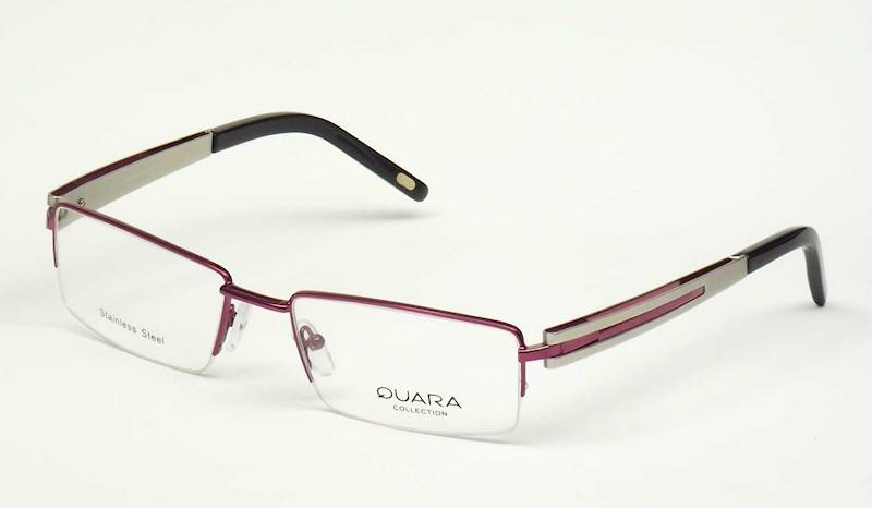 Oprawa okularowa QR1006 C04 Quara - fiolet/srebro