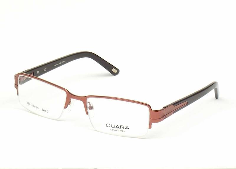 Oprawa okularowa QR1001 C03 Quara - brąz/czarny