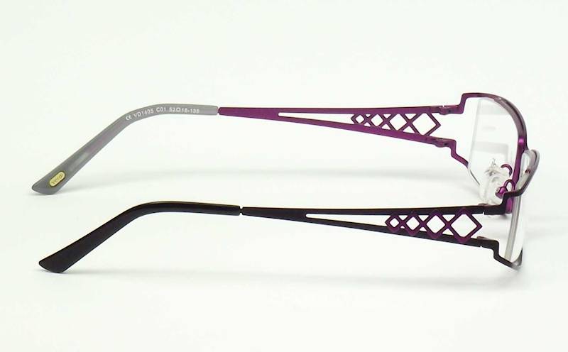 Oprawa okularowa VD1405 C01 Verdi - czarny/purpura