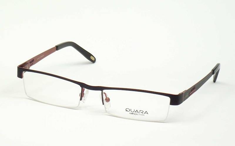 Oprawa okularowa QR1101 C01 Quara - czarny/burgund
