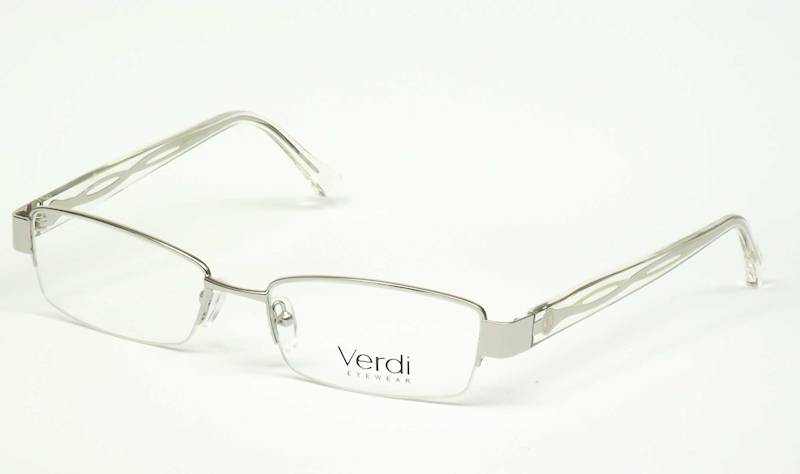Oprawa okularowa VD1143 C02 Verdi - srebro/żółty