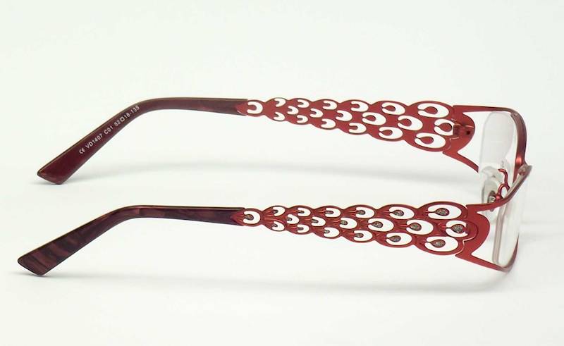 Oprawa okularowa VD1407 C01 Verdi - burgund