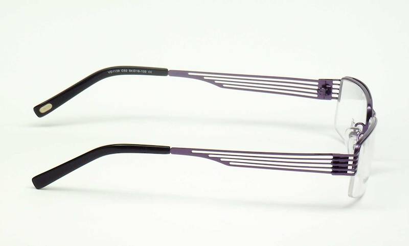 Oprawa okularowa VD1138 C02 Verdi - fiolet/czarny