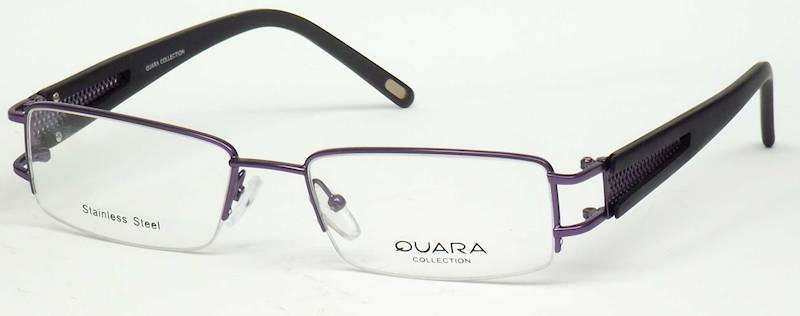 Oprawa okularowa QR1015 C02 Quara - fiolet/czarny