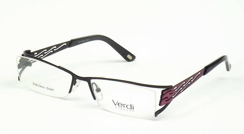 Oprawa okularowa VD1137 C01 Verdi - czarny/fiolet