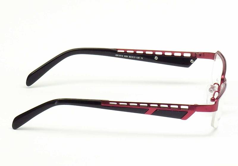 Oprawa okularowa QR1013 C03 Quara - burgund/czarny