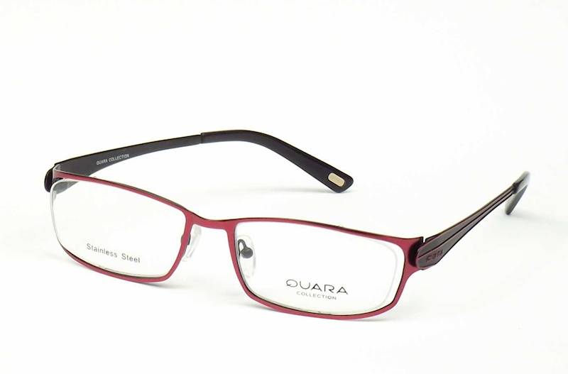 Oprawa okularowa QR1012 C03 Quara - burgund/czarny